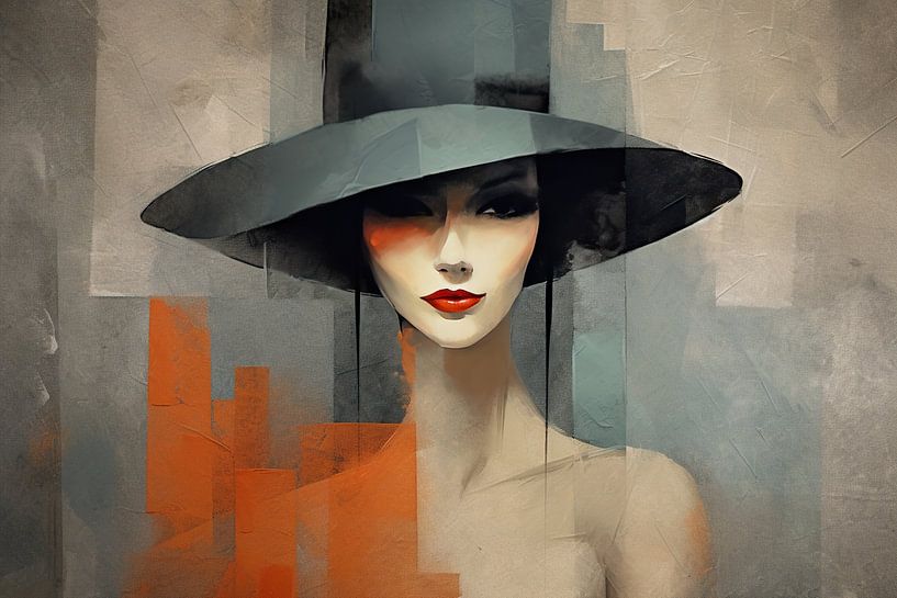 Women's portrait by Eye catching paintings