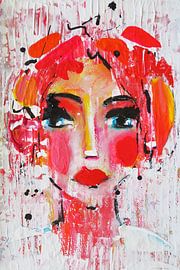 La tête rouge sur Danielle Ducheine