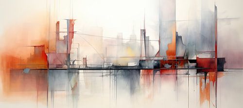 Abstract in Watercolour 26941