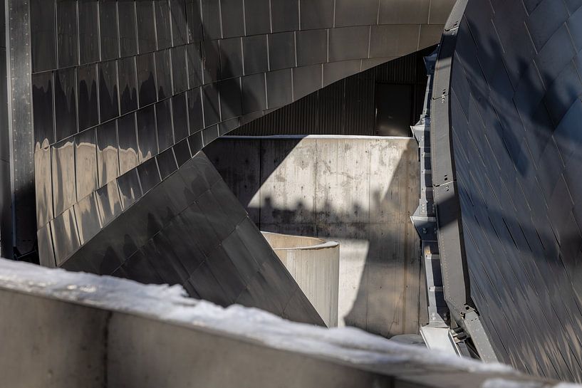detail of the Jay Pritzker pavilion in Chicago by Eric van Nieuwland