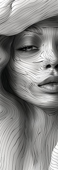 Vagues de lignes élégantes