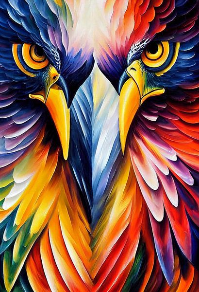 Colorful portrait of an Aderlaar by Whale & Sons