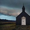 Kerkje in IJsland . Award winning picture. van Saskia Dingemans