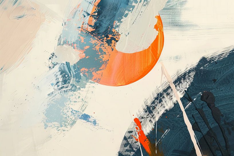 Abstract Geometric Painting by Poster Art Shop