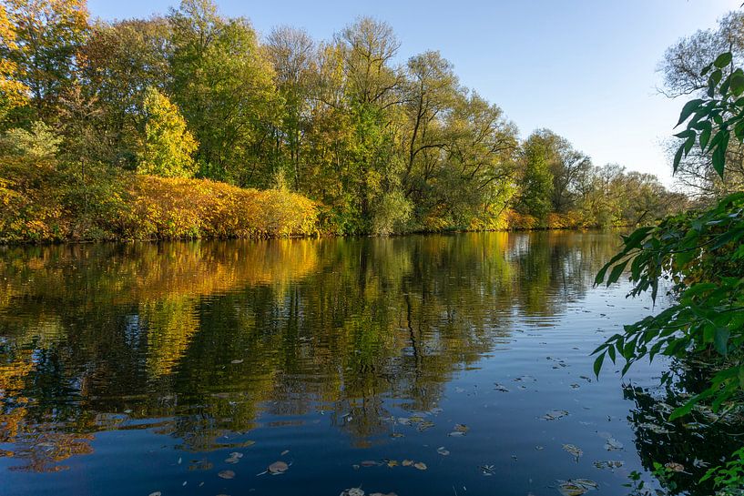 L'automne sur la Lenne à Hagen par Peter Schickert