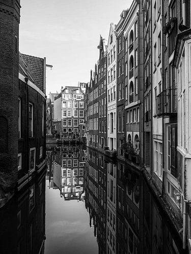 Amsterdam in Schwarz-Weiß