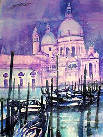 Venedig, Santa Maria della Salute von Johann Pickl