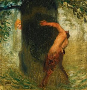 Franz von Stuck - Neckerei