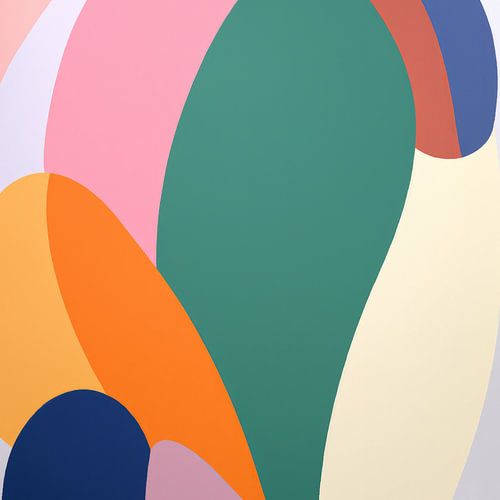 Formes modernes et colorées