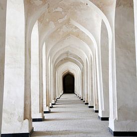 Arches of the Mir-i Arab Madrasa by Marit Lindberg