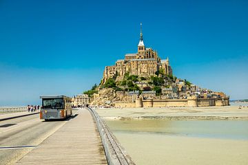 Abstecher zur Touristischen Attraktion in der Normandie - Le Mont-Saint-Michel - Frankreich von Oliver Hlavaty