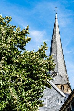 Clocher d'église à Hattingen sur Dieter Walther