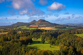 Scott's View; Eildon Hills; Melrose; Scottish Borders; Scotland; van Arch White