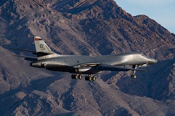 B-1 Lancer lands at Nellis airbase by HB Photography