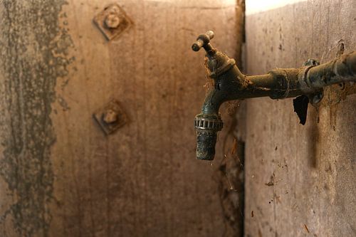 Oude kraan Urban fotografie