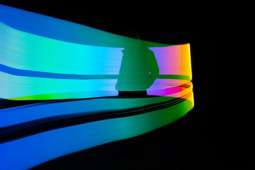 Abstract colours 4 by Jelle Manche