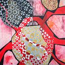 Beweging Aansluiting 2- abstracte schilderkunst van Ariadna de Raadt-Goldberg thumbnail