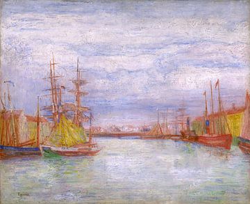 James Ensor. De haven van Oostende