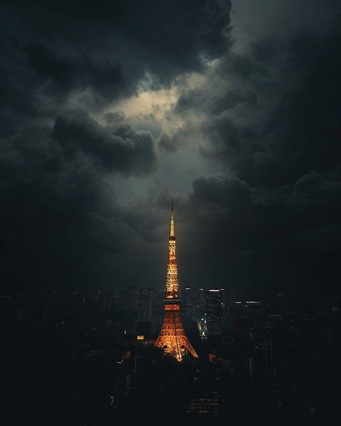 Wolken über der Stadt von fernlichtsicht