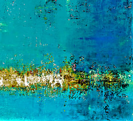Compressed Time - Blue von shari-art