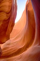 Antelope canyon doorzicht