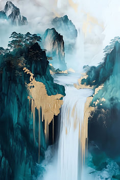 Bergwaterval-doorgang