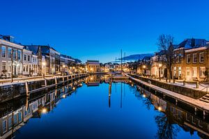 Stadshaven geht in die blaue Stunde