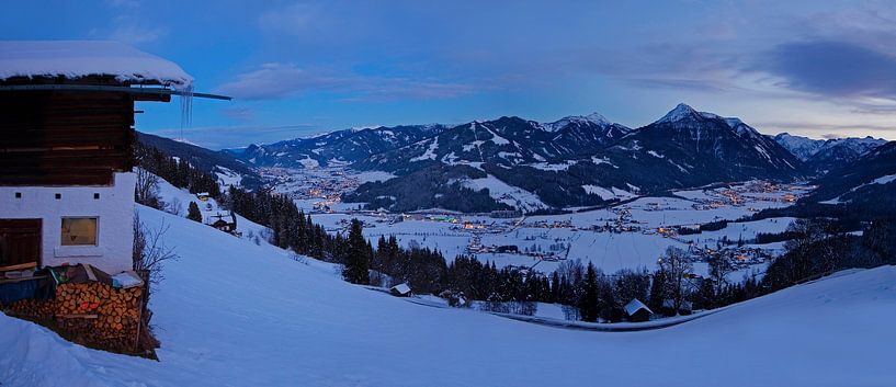 Evening atmosphere in the upper Enns Valley by Christa Kramer