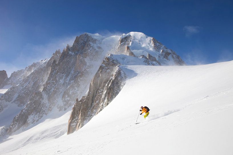 Freeriden am Mont Blanc von Menno Boermans
