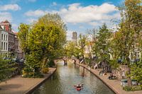 kajakken op de oude gracht