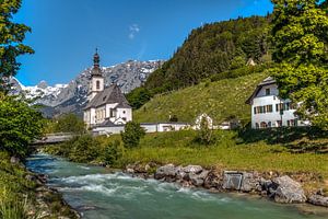 St.Sebastian Church in Ramsau bei Berchtesgaden