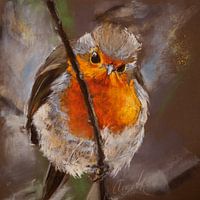 Rouge-gorge familier