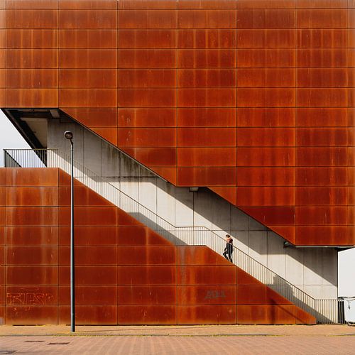 Verrostete Fassade