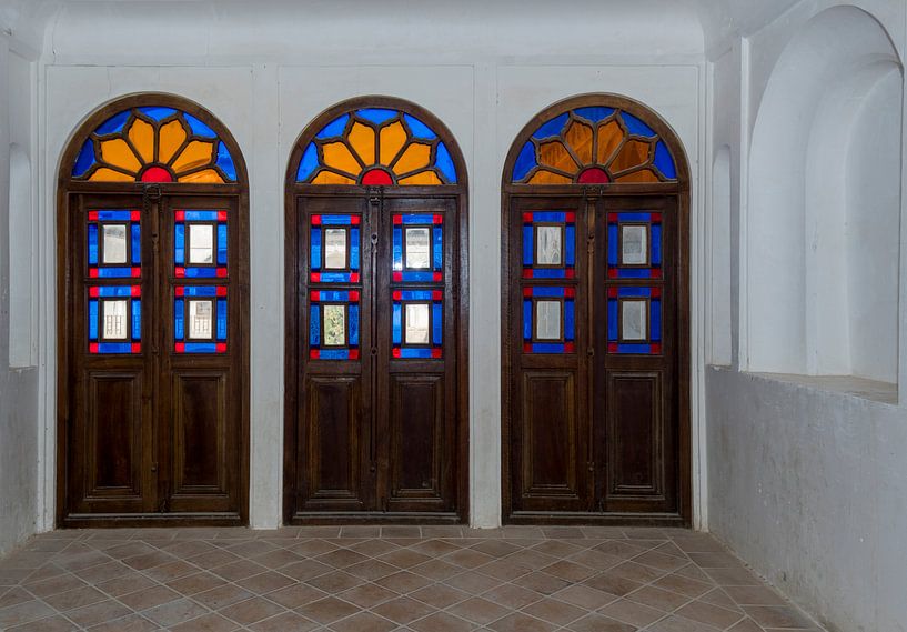 Iran: Borujerdis house (Kashan) by Maarten Verhees