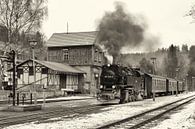 Steam trains in the Harz, reviving times of yore by Hans Brinkel thumbnail