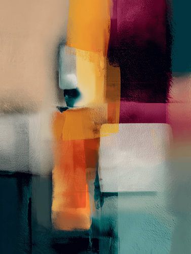 Kleurrijk, modern en abstract