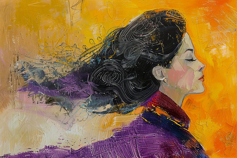 picturesque portrait by Egon Zitter