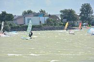 Surfen op het IJsselmeer  von Nico Feenstra Miniaturansicht