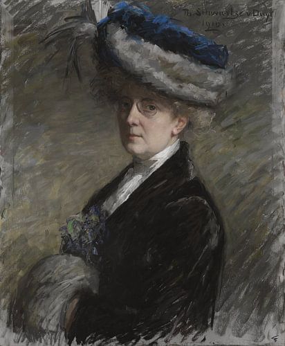 Zelfportret, Therese Schwartze