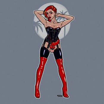 Les Tropiques, pinup de chasteté femboy