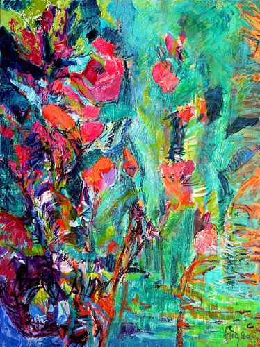 Levendige kleuren en delicate bloemblaadjes