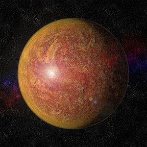La planète orange