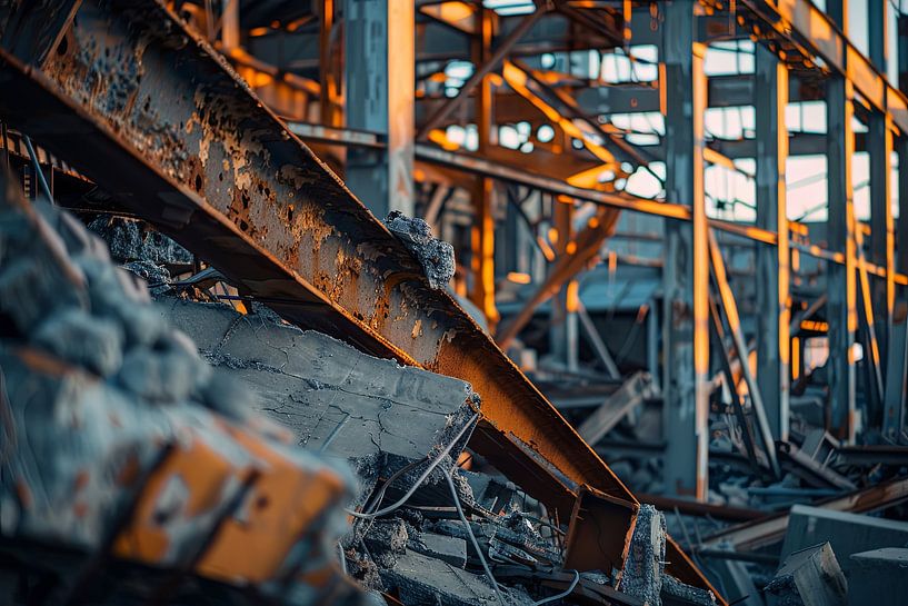 Verloren plaatsen: industrie van Poster Art Shop