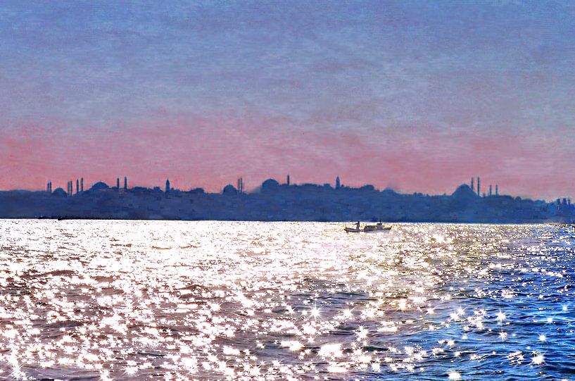 Vue d'Istanbul depuis le Bosphore par Atelier Liesjes
