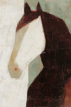 Minimalist Horse Portrait