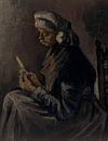 Vincent van Gogh. Peasant woman by 1000 Schilderijen thumbnail