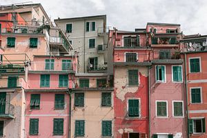 Die Farben der Cinque Terre Fotodruck Italien | Europa farbenfrohe Reisefotografie von HelloHappylife