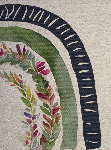 Boho Arc-en-ciel avec fleurs No.01 | The Bohemian Vintage Collection par MadameRuiz