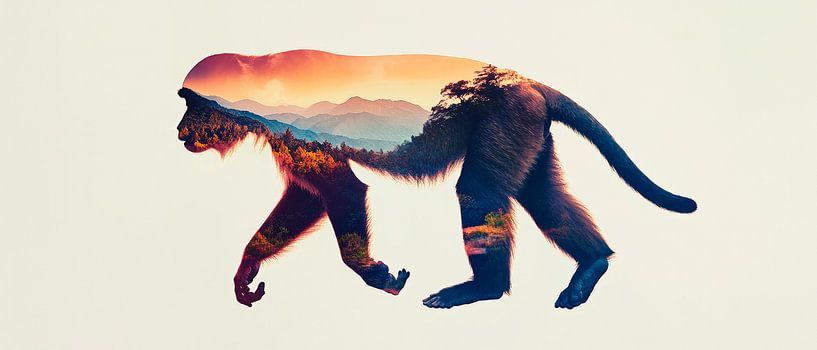 Animal landscapes by Poster Art Shop