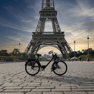 Un Solex à Paris